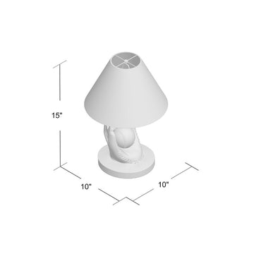 Sportcul 15'' Black Table Lamp